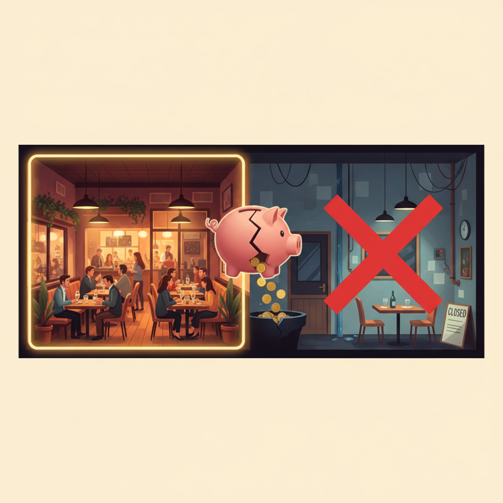 餐厅店面装修避坑指南：这些餐厅饭店装修误区，正让你的店亏钱