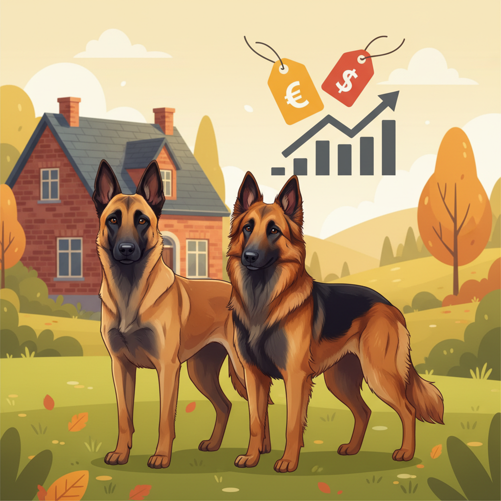 比利时牧羊犬价格是多少？对比比利时牧羊犬价格图片，买前必看