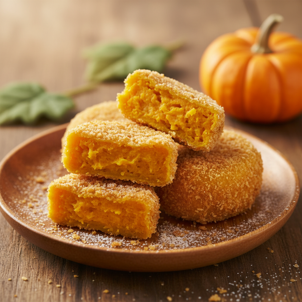 掌握3个关键细节,面包糠南瓜饼的做法家常做法,外酥里嫩不粘牙