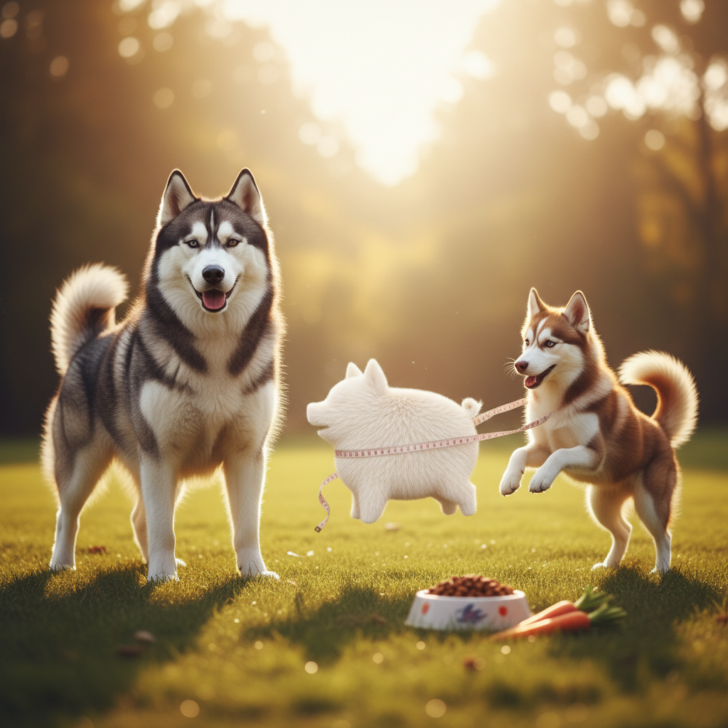 哈士奇犬最大多重是多少?教你如何管理二哈身材,拒绝哈士猪