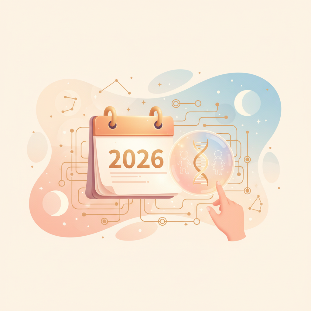 2026年怀孕生男生女表怎么看?教你2026年怀孕生男孩女孩算法